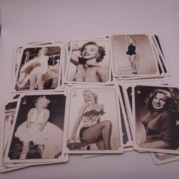 Bernard Hollywood Marilyn Monroe Playing Cards 52-185 1 84709 52185 8 - Picture 11 of 16
